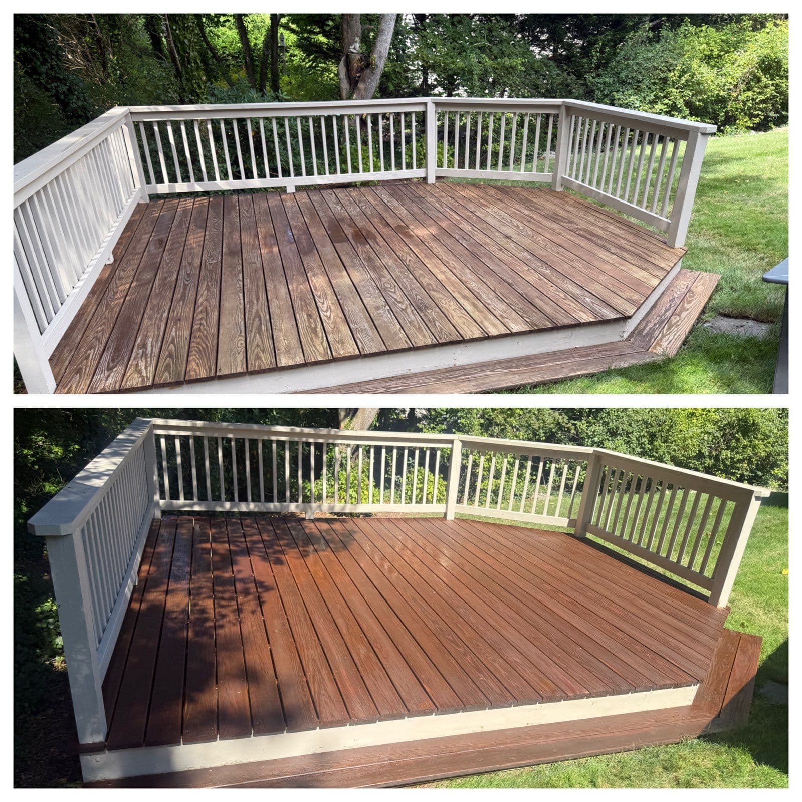 Revitalize Your Outdoor Space with Expert Deck Staining image