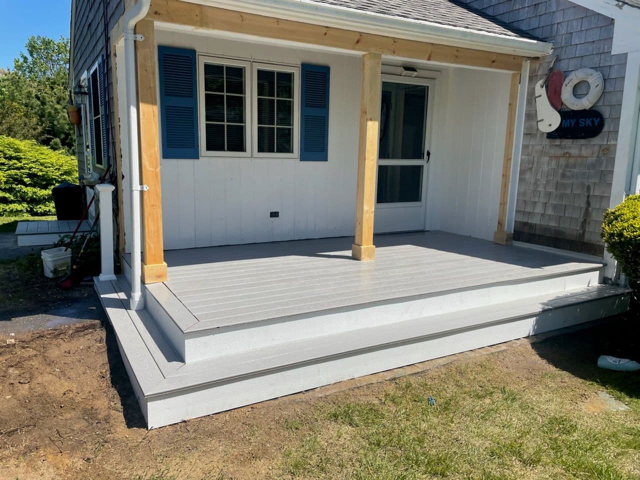 Elegant Porch Transformation by Arawak Painting image